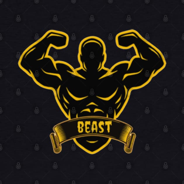 Beast | gym t-shirt | gym wear | gym clothes | men wear | gym product by ALCOHOL